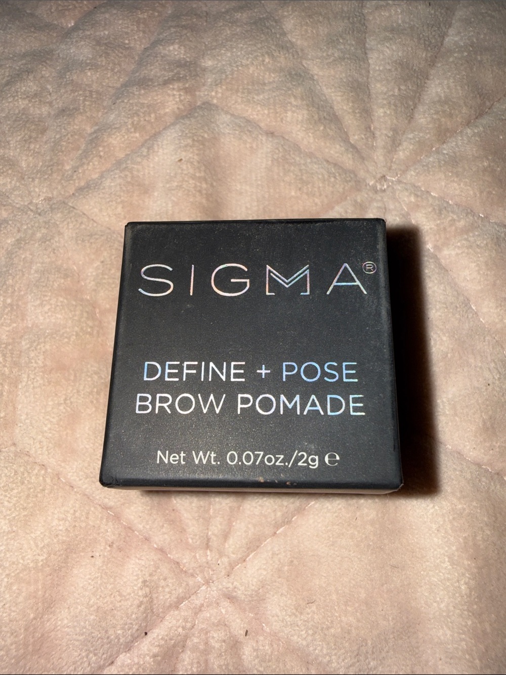 Sigma Beauty Define + Pose Brow Pomade — Dark